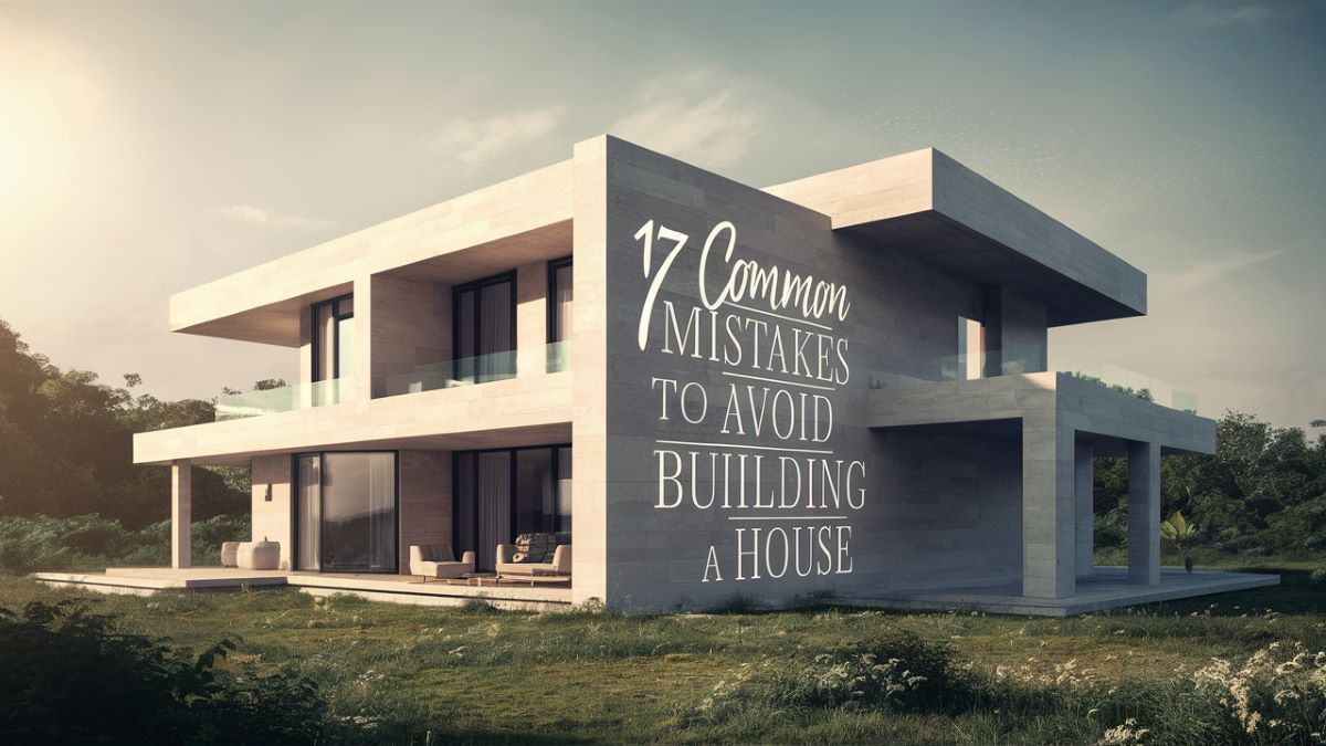 17 Common Mistakes to Avoid When Building a house