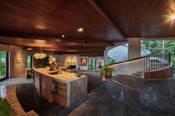 An elegant, modern home with clean lines, large windows, and a sophisticated aesthetic.

